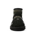 Wasserresistente Diamantlammfell-Ugg-Stiefel